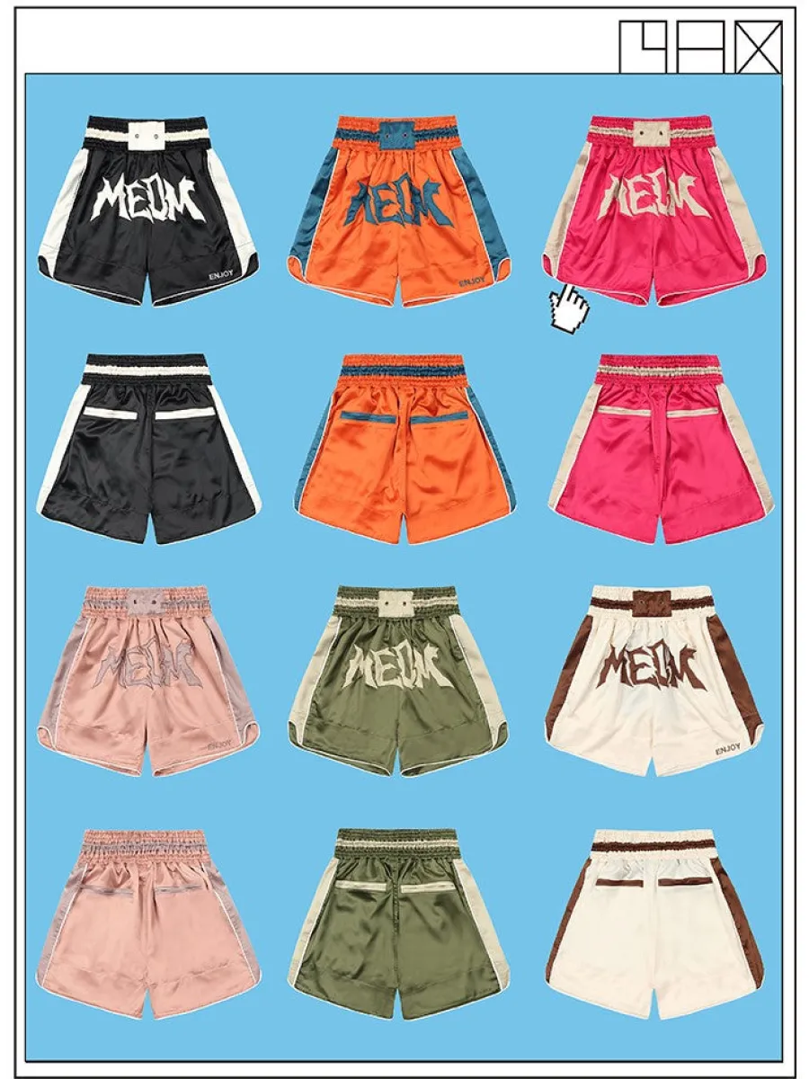 Fashion Logo Boxing Shorts Shorts