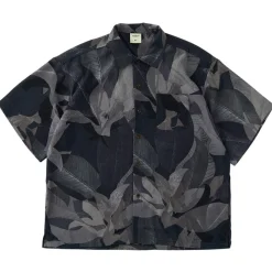 Fashion Boxy Cut Lotus Shirt Shirts