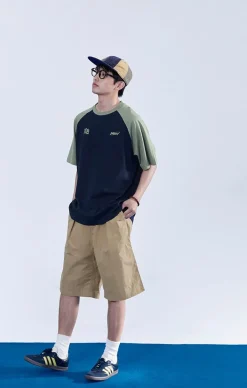 Outlet Contrast Sleeve Tee T-Shirts