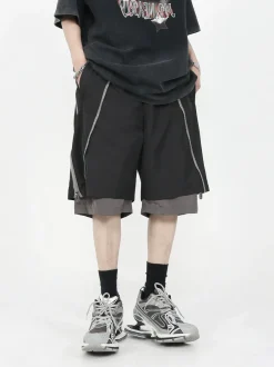 Best Layered Zip Shorts Shorts