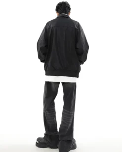 Outlet Star-Studded Bomber Jacket Jackets