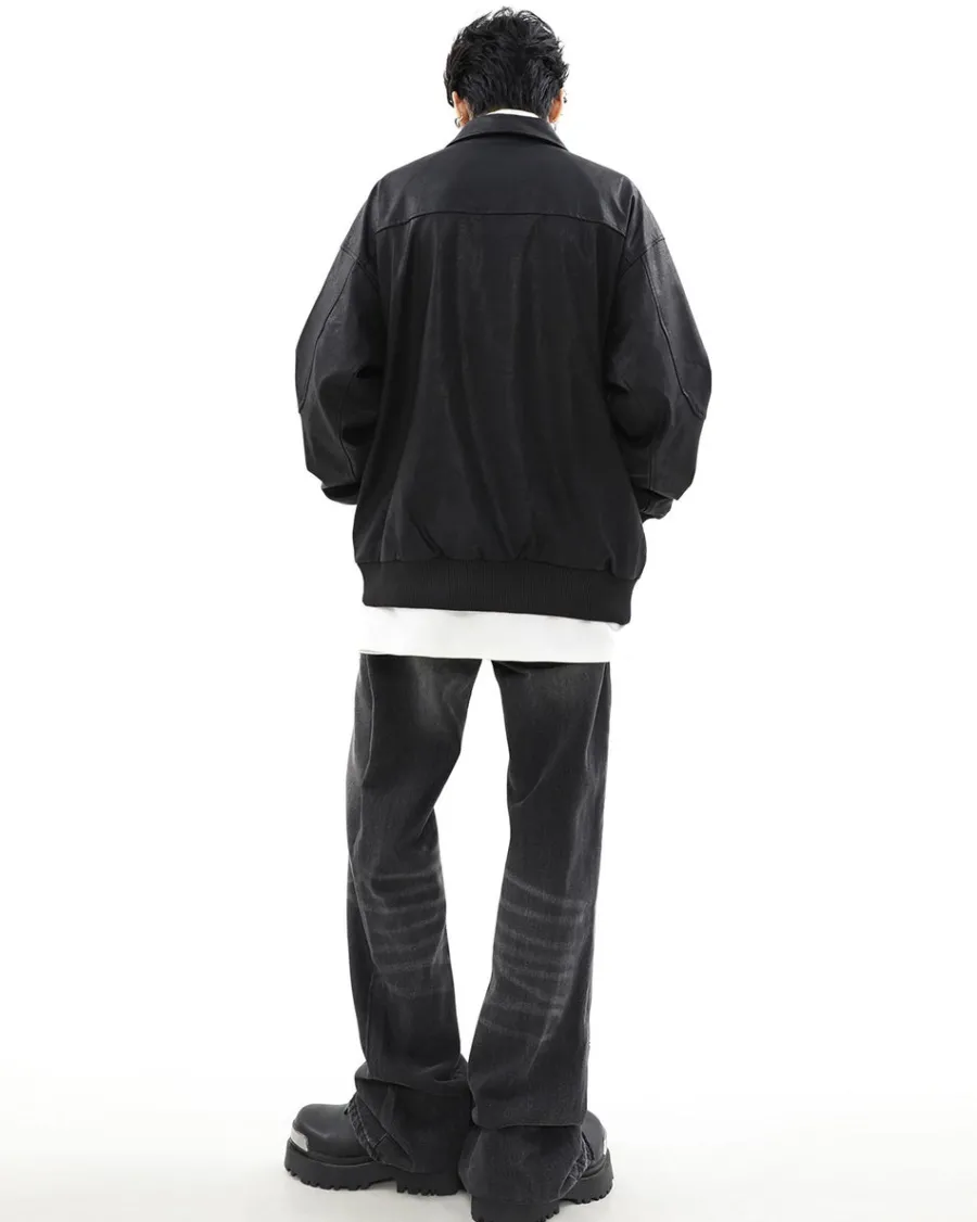 Outlet Star-Studded Bomber Jacket Jackets