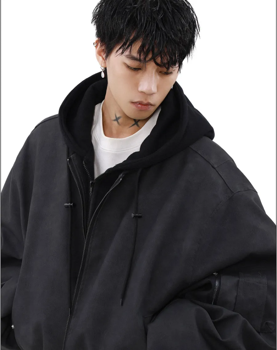 New Vintage Faded Bomber Jacket Jackets