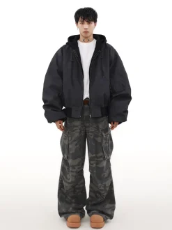 New Vintage Faded Bomber Jacket Jackets