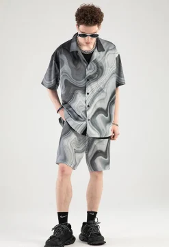 Outlet Marble Shorts Shorts