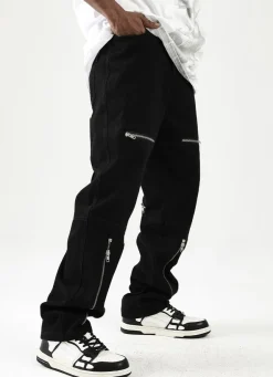 Sale Parallel Zip Jeans Pants | Jeans