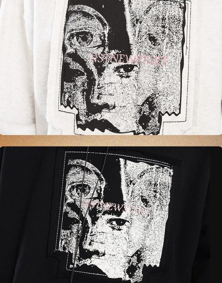 Outlet "Visions" Collage Sweater Sweaters