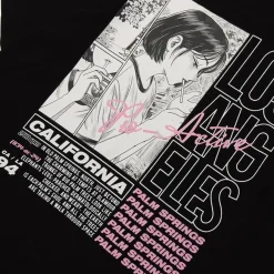 Fashion Palm Springs Anime Girl Tee T-Shirts