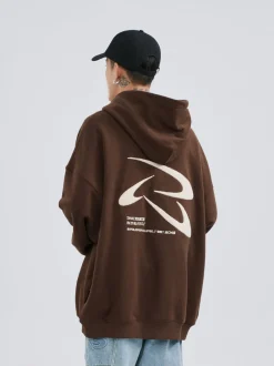 Discount Frisbee Embroidered Hoodie Hoodies