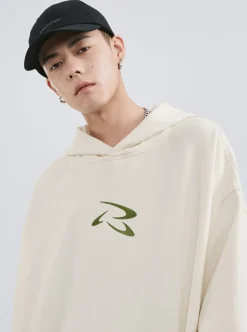 Discount Frisbee Embroidered Hoodie Hoodies