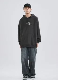 Discount Frisbee Embroidered Hoodie Hoodies