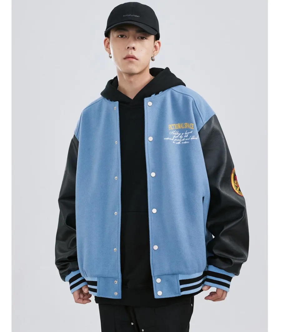 Outlet "Roses & Thorns" Varsity Jacket Jackets
