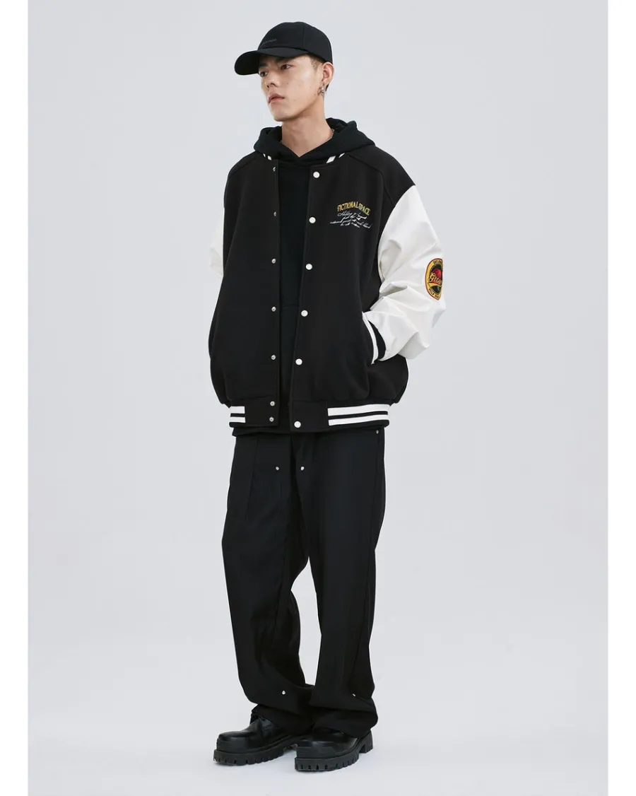 Outlet "Roses & Thorns" Varsity Jacket Jackets