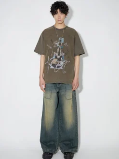 Fashion "Rock N Roll" Tee T-Shirts