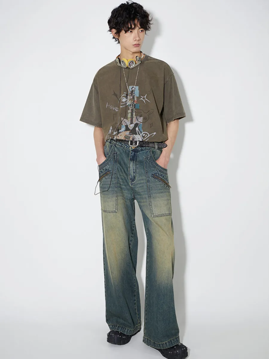 Fashion "Rock N Roll" Tee T-Shirts