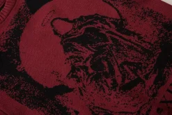 Discount Reaper Ripped Knit Sweater Sweaters