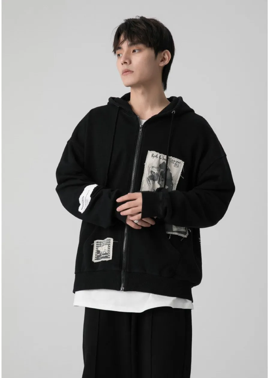 Outlet "Memories" Zip-Up Jacket Jackets
