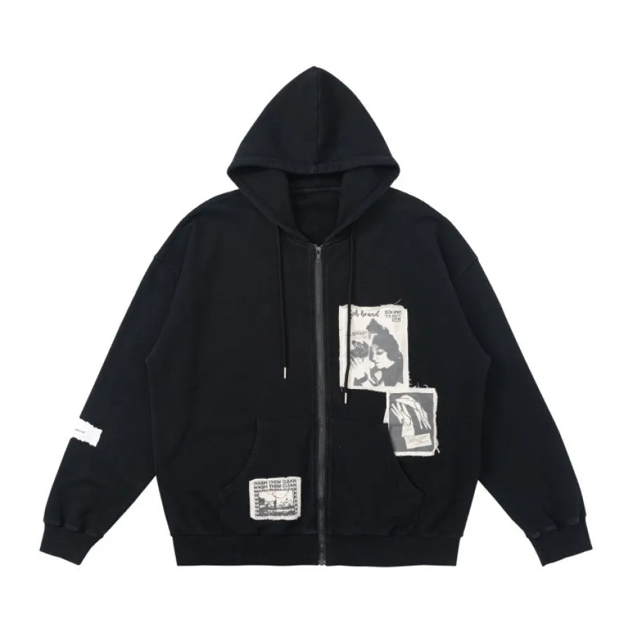 Outlet "Memories" Zip-Up Jacket Jackets
