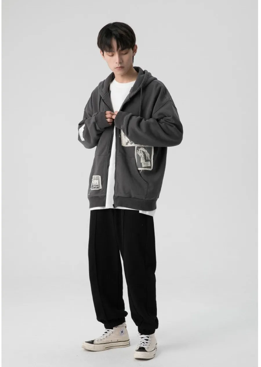 Outlet "Memories" Zip-Up Jacket Jackets