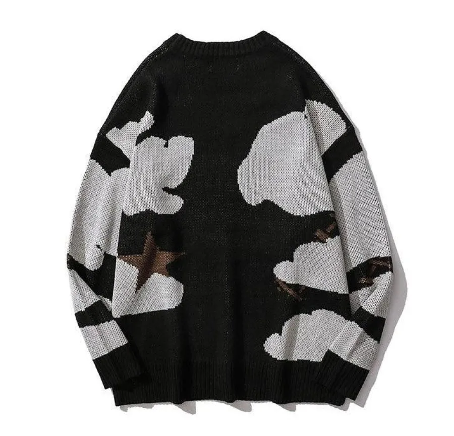 Best “Smile” Anime Knit Sweater Sweaters