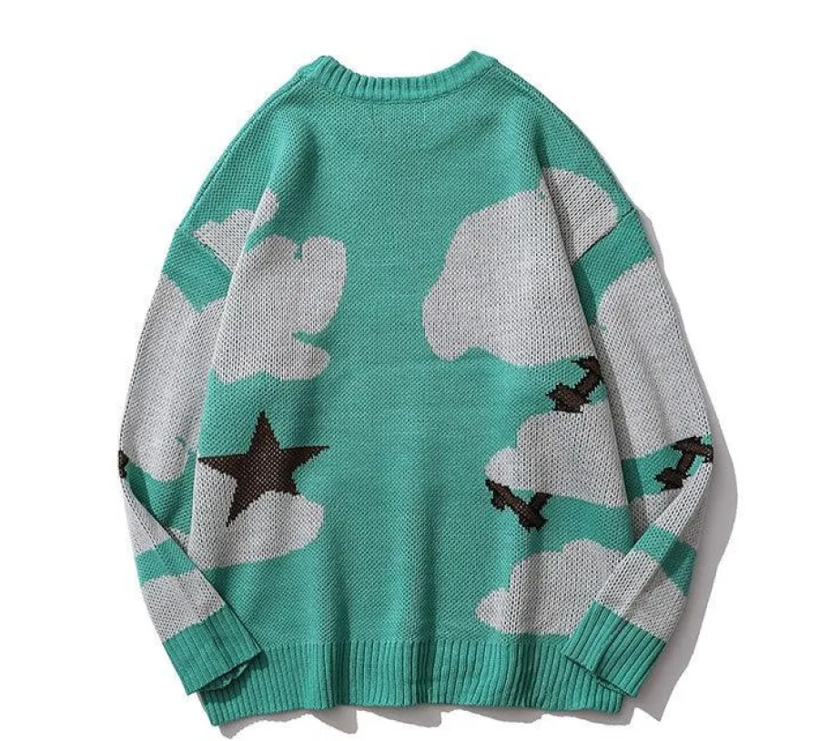 Best “Smile” Anime Knit Sweater Sweaters