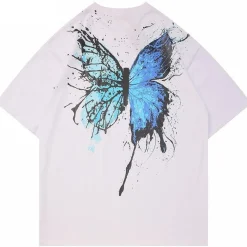 Sale Splattered Butterfly Tee T-Shirts