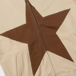 Online Star Patch Jacket Hoodies