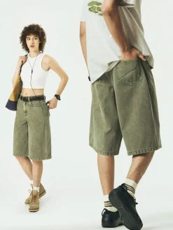 Clearance Japanese Washed Denim Shorts Shorts
