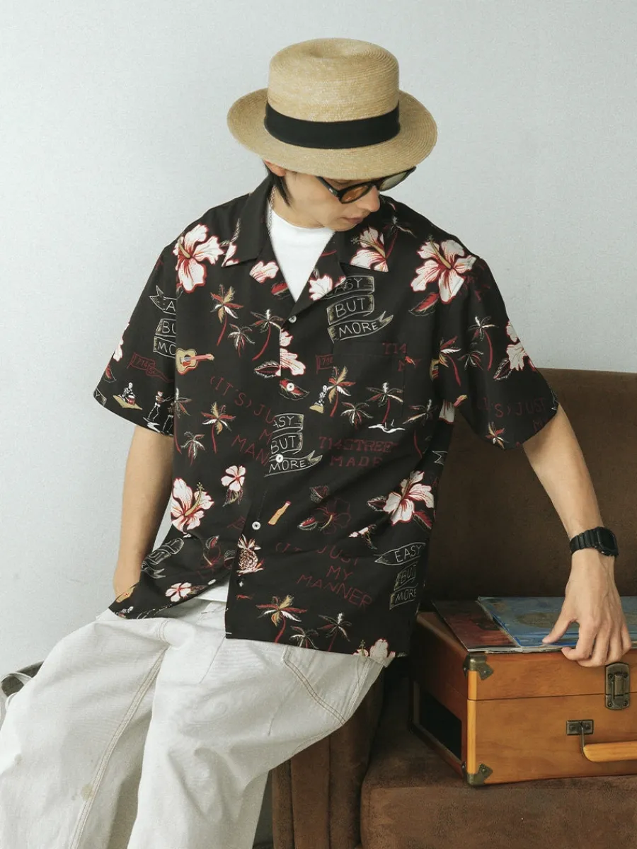 Discount "Luau" Button-Up Shirt Shirts