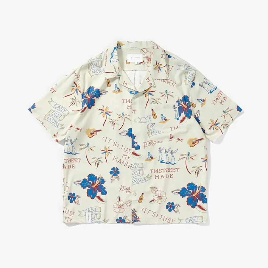 Discount "Luau" Button-Up Shirt Shirts