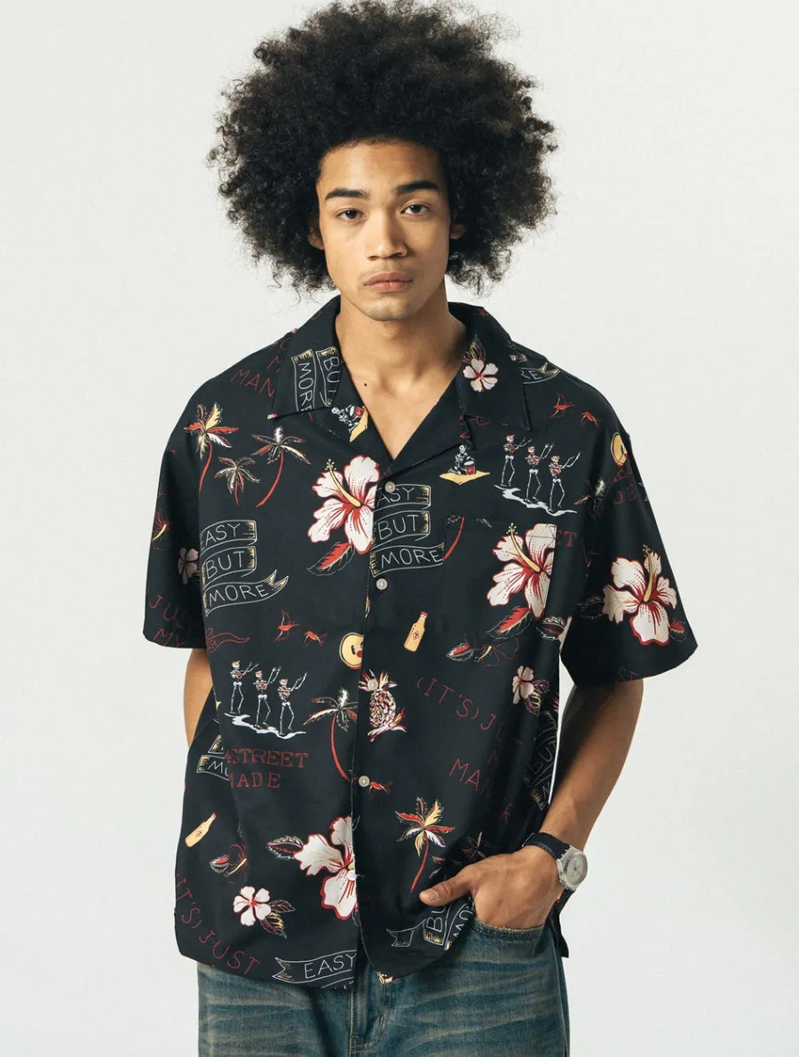 Discount "Luau" Button-Up Shirt Shirts
