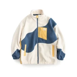 Best Swirl Fleece Zip Jacket Jackets