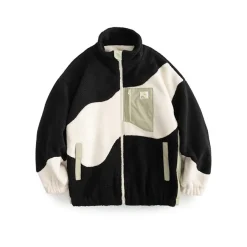 Best Swirl Fleece Zip Jacket Jackets