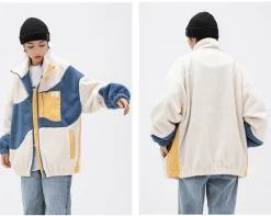 Best Swirl Fleece Zip Jacket Jackets