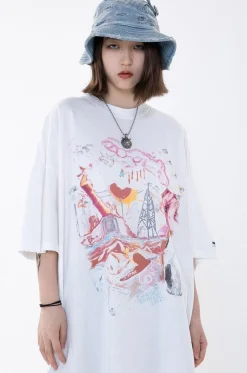 Clearance Vintage Washed Chaos Tee T-Shirts