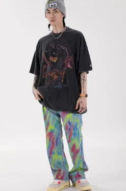 Clearance Vintage Washed Chaos Tee T-Shirts
