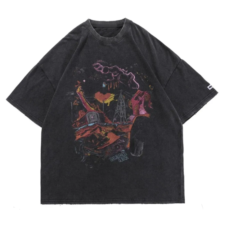 Clearance Vintage Washed Chaos Tee T-Shirts