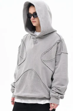 Sale Vintage Washed Deconstructed Forgiveness Hoodie Hoodies