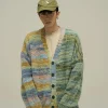 New "Dopamine" Contrast Cardigan Sweaters