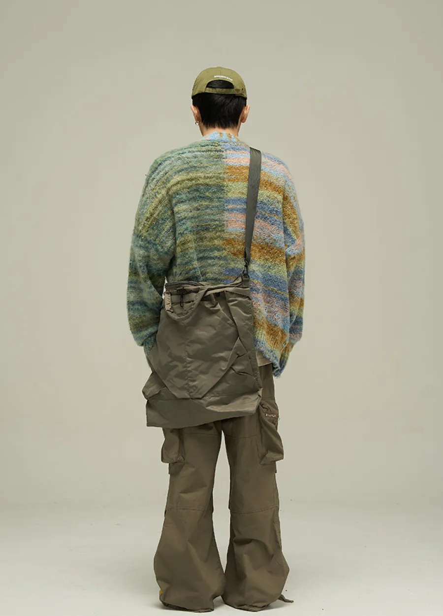 New "Dopamine" Contrast Cardigan Sweaters