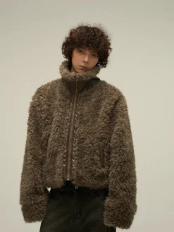 Outlet Fleece Turtleneck Jacket Jackets