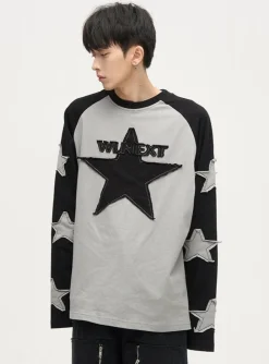 New Patchwork Longsleeve Shirt Shirts